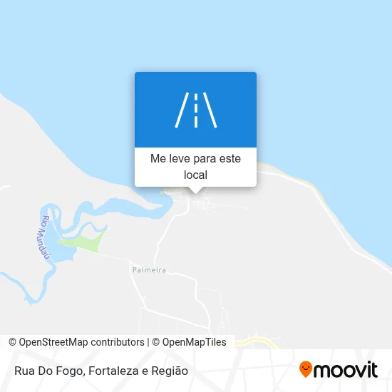 Rua Do Fogo mapa