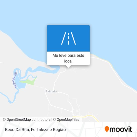 Beco Da Rita mapa