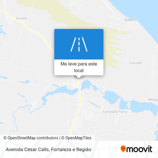 Avenida César Calls mapa