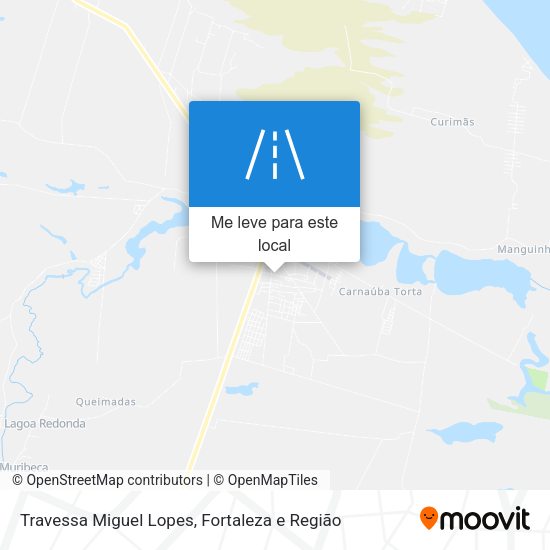 Travessa Miguel Lopes mapa