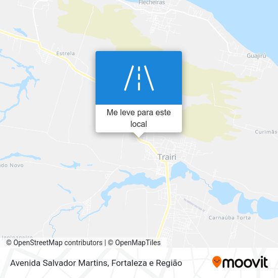 Avenida Salvador Martins mapa