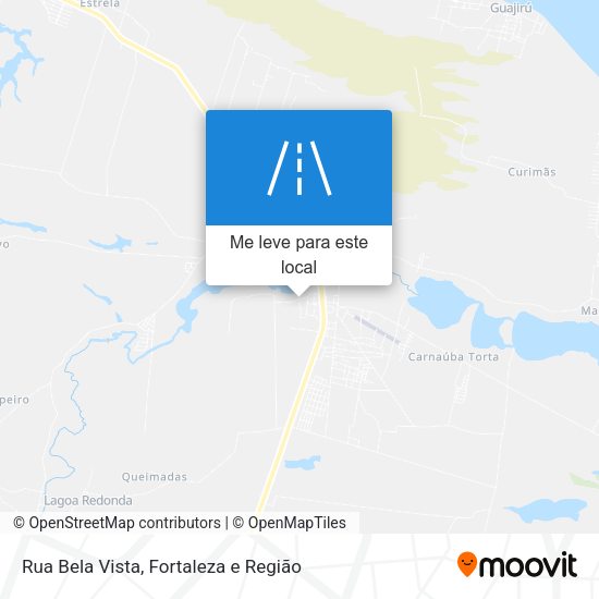 Rua Bela Vista mapa