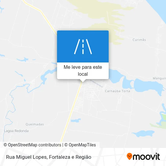 Rua Miguel Lopes mapa