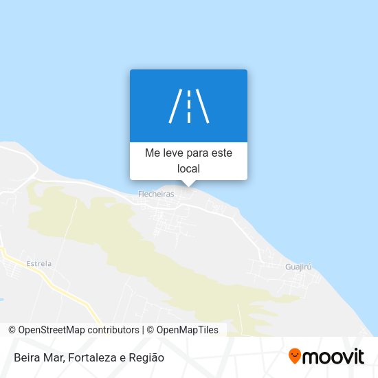 Beira Mar mapa