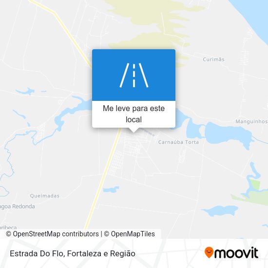 Estrada Do Flo mapa