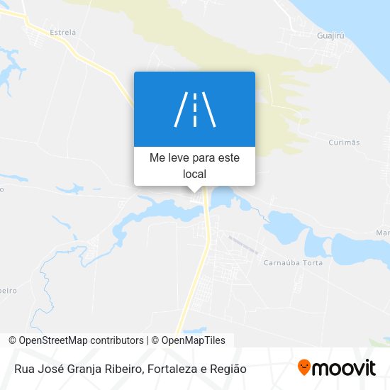 Rua José Granja Ribeiro mapa