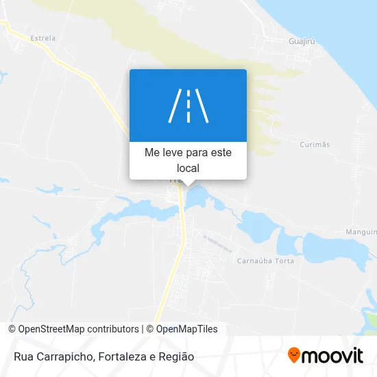 Rua Carrapicho mapa