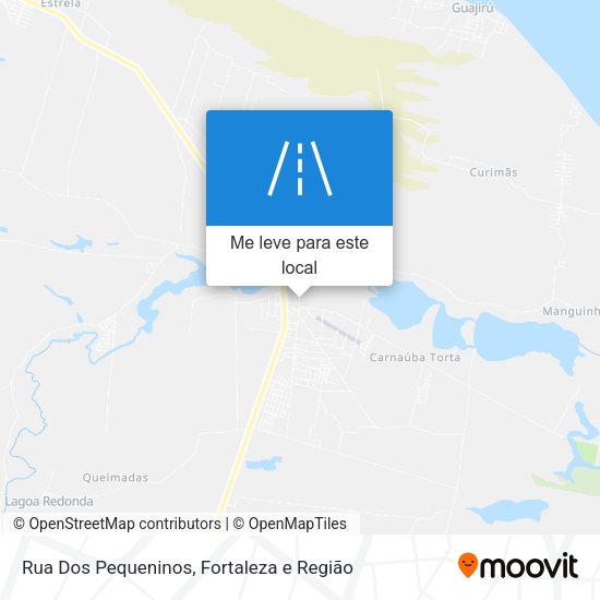Rua Dos Pequeninos mapa