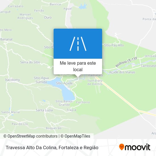 Travessa Alto Da Colina mapa