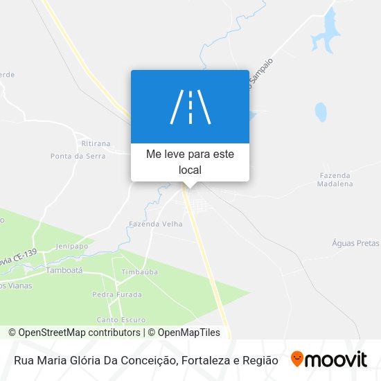 Rua Maria Glória Da Conceição mapa