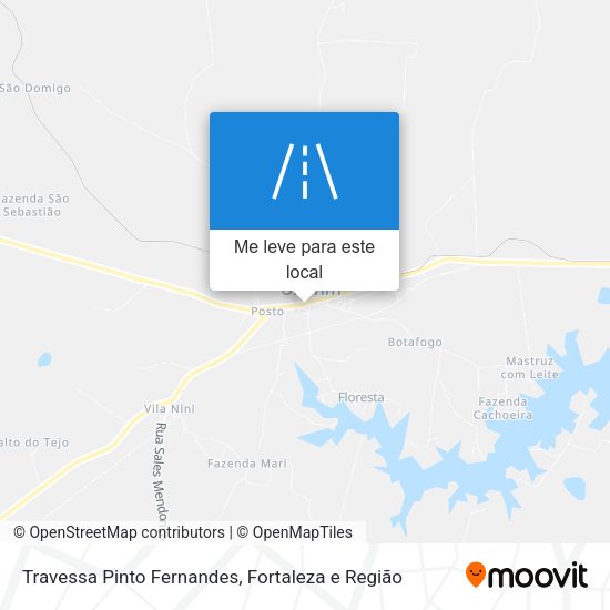 Travessa Pinto Fernandes mapa