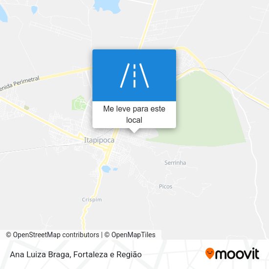 Ana Luiza Braga mapa