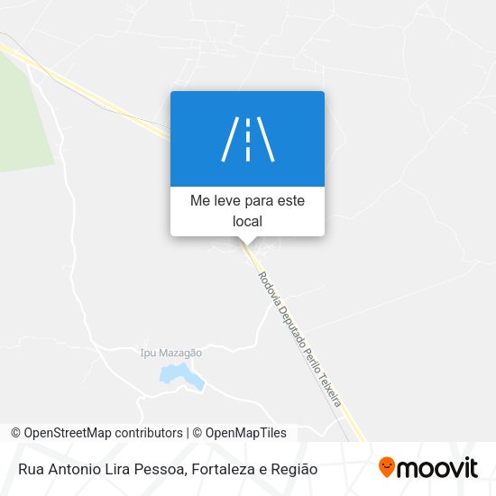 Rua Antonio Lira Pessoa mapa