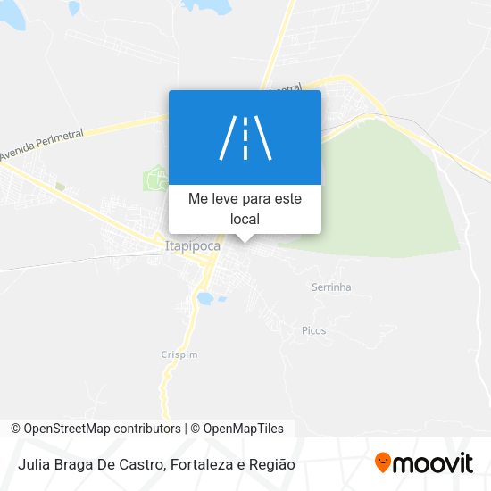 Julia Braga De Castro mapa