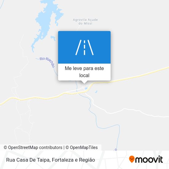Rua Casa De Taipa mapa