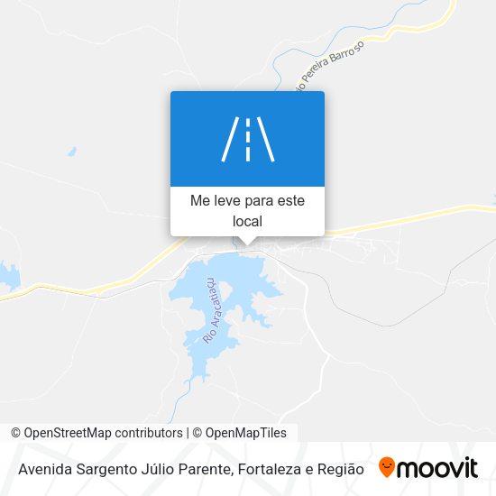 Avenida Sargento Júlio Parente mapa