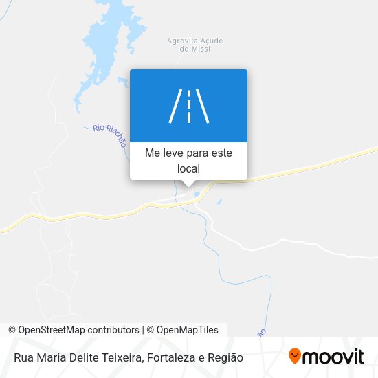 Rua Maria Delite Teixeira mapa