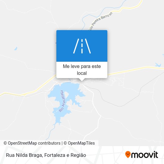 Rua Nilda Braga mapa