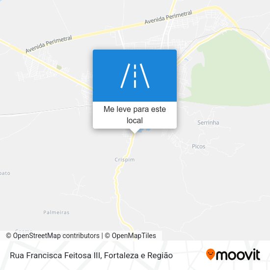 Rua Francisca Feitosa III mapa
