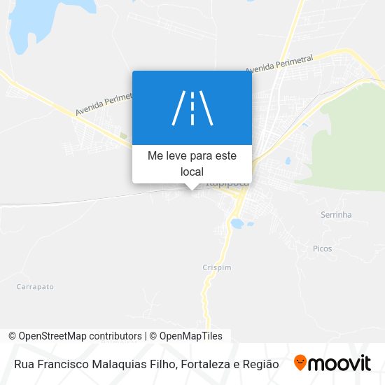 Rua Francisco Malaquias Filho mapa