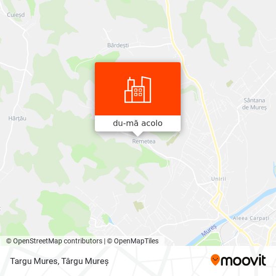 Hartă Targu Mures