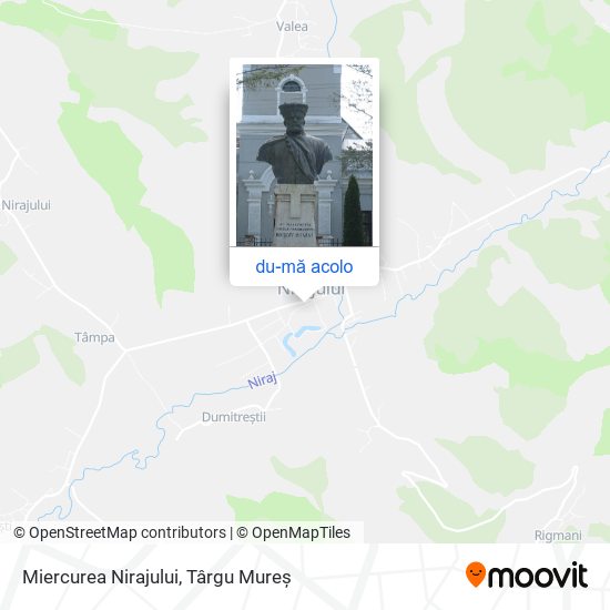 Hartă Miercurea Nirajului