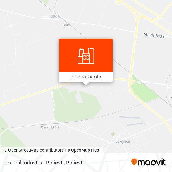 Hartă Parcul Industrial Ploiești
