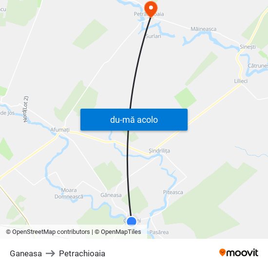 Harta de Ganeasa către Petrachioaia
