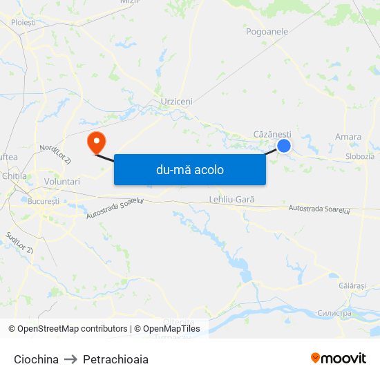 Harta de Ciochina către Petrachioaia