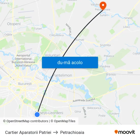 Harta de Cartier Aparatorii Patriei către Petrachioaia