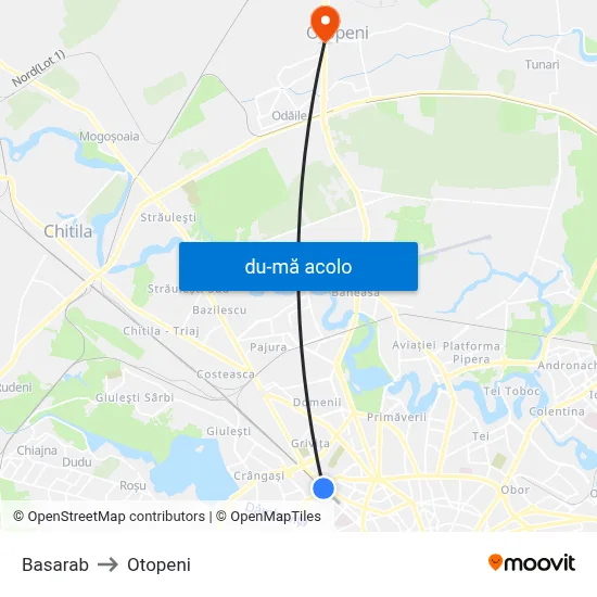 Harta de Basarab către Otopeni