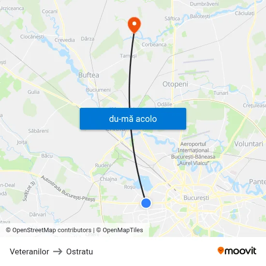 Harta de Veteranilor către Ostratu