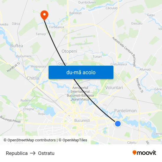 Harta de Republica către Ostratu
