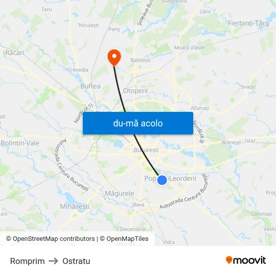 Harta de Romprim către Ostratu