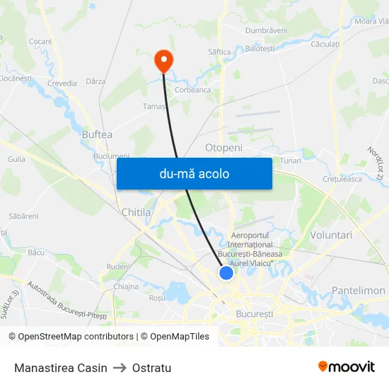 Harta de Manastirea Casin către Ostratu