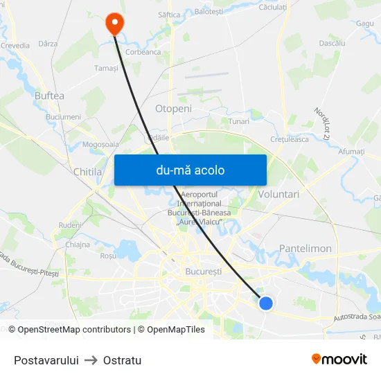 Harta de Postavarului către Ostratu
