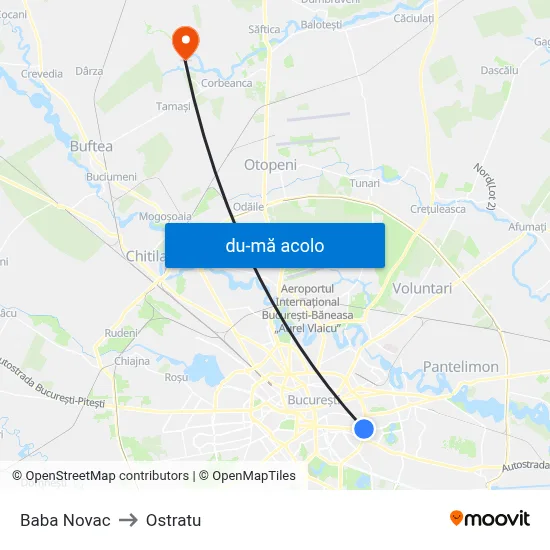 Harta de Baba Novac către Ostratu