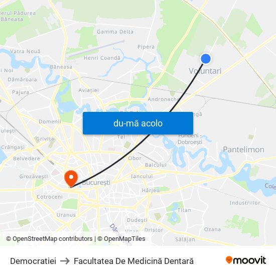 Harta de Democratiei către Facultatea De Medicină Dentară