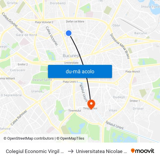 Harta de Colegiul Economic Virgil Madgearu către Universitatea Nicolae Titulescu