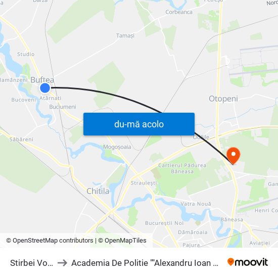 Harta de Stirbei Voda către Academia De Politie ""Alexandru Ioan Cuza""