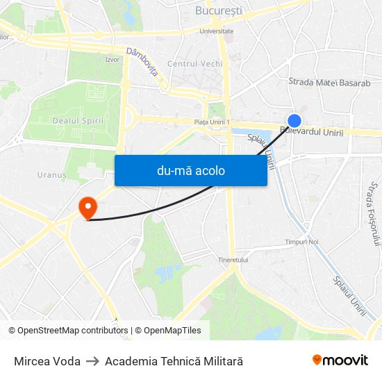 Harta de Mircea Voda către Academia Tehnică Militară