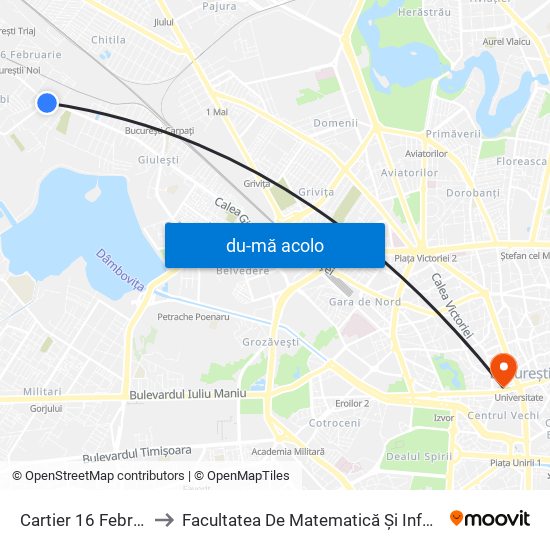 Harta de Cartier 16 Februarie către Facultatea De Matematică Și Informatică