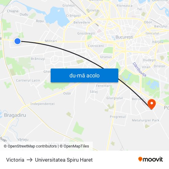 Harta de Victoria către Universitatea Spiru Haret
