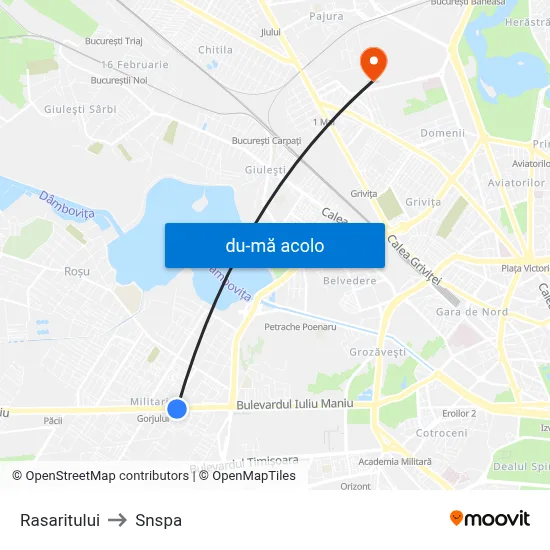 Harta de Rasaritului către Snspa