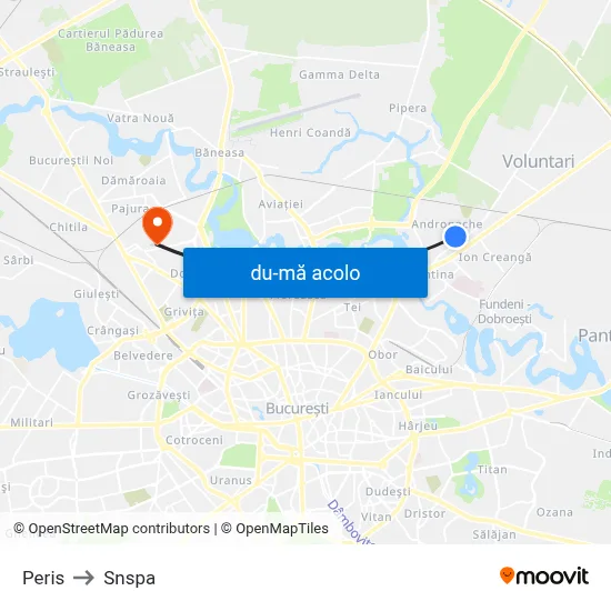 Harta de Peris către Snspa