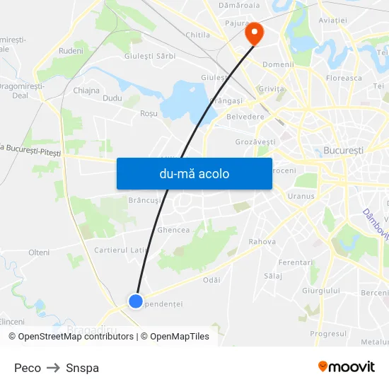 Harta de Peco către Snspa
