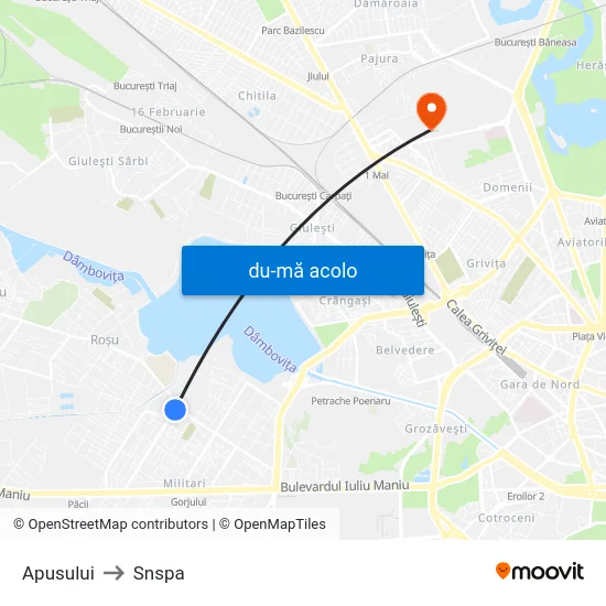 Harta de Apusului către Snspa