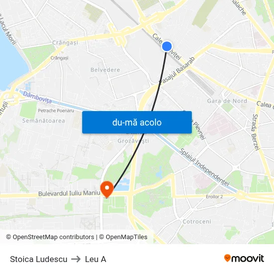 Harta de Stoica Ludescu către Leu A