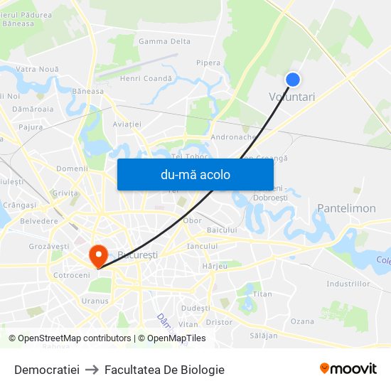 Harta de Democratiei către Facultatea De Biologie