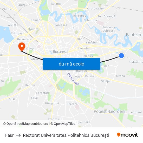 Harta de Faur către Rectorat Universitatea Politehnica București